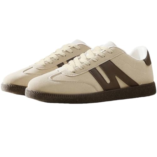 Women's Fashion Sneakers Comfortable Walking Shoes Casual Lace-Up Tennis Sneaker