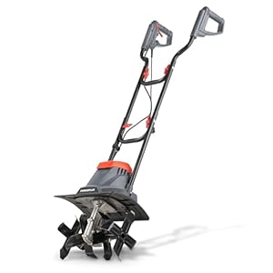 Powerplus Elektrische Grondfrees POWEG70100 – Elektrische cultivator van 1200 W, 4 messen, werkdiepte van 220mm en werkbreedte van 360mm, tuingereedschap