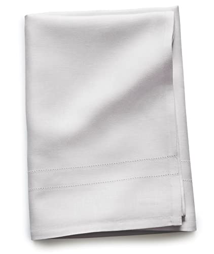 Solino Home Linen Bath Towel – 100% Pure Linen White Bath Towel 30 X 54 Inch – Machine Washable And Natural Fabric Towel – Handcrafted From European Flax #TOP27