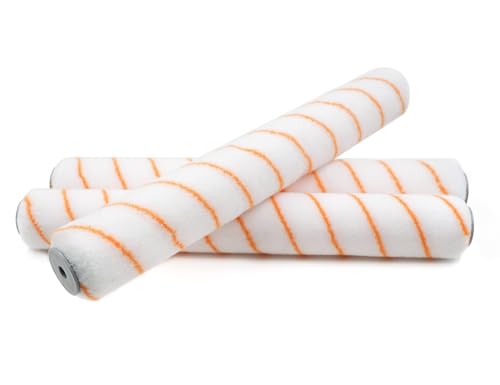 ROLLINGDOG groß Farbrollerabdeckung für Decken, Wände, Böden, Decks, Malerei, 45,7 cm, 3 Stück