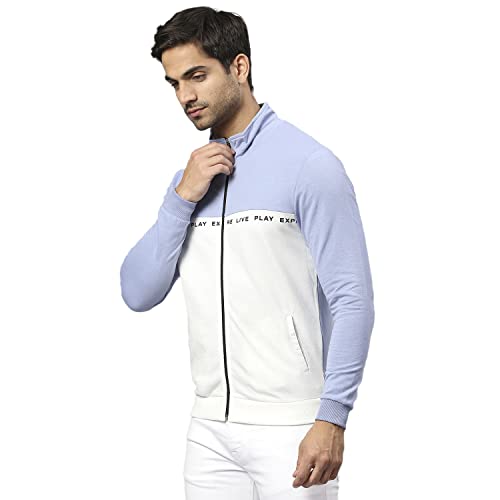 Image of HIGH Star Men's Fleece Colorblock Hooded Sweatshirt