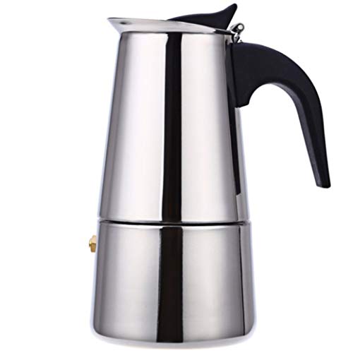 elabo Stovetop Espreeso Machine and Moka Pot for Gas or Electric Ceramic Stovetop