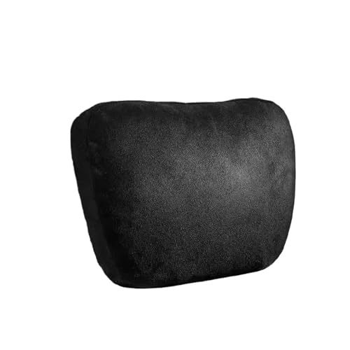 1PC 車用ヘッドレスト ネックシート マイバッハデザイン クラスS ユニバーサル調節可能ソフトカーピロー ネックレストクッション(Maibahe-Black 1PC)