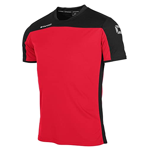 Stanno Pride Team Wear Sports Training Top - Red/Black (Large)