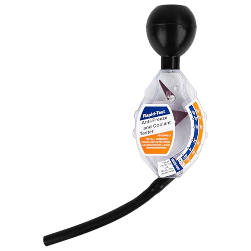 KFDDRN Kfz Frostschutzprüfer Kühlerfrostschutz Messgerät Frostschutzprüfer Auto Frostschutz Tester Bis Zu -43c Kühlflüssigkeit Antifreeze Tester Für Kraftfahrzeuge Zubehör