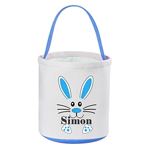 Personalized Easter Gifts for Kids, Jocidea Customized Easter Baby Product Easter Gifts for Gilrs Boys Easter Basket Toys for Girls Easter Toys- Easter Basket Stuffers, Easter Eggs Hunt - Blue