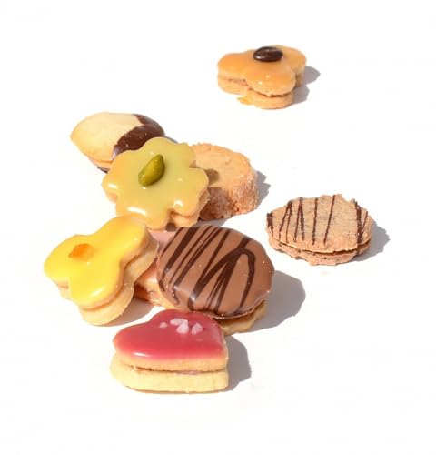 Krönner Teegebäck mit verschiedensten Sorten (250g) – Handgefertigte Butterkekse aus feinstem Mürbeteig – Hochqualitative Kaffeekekse – Kekse ohne Zusatzstoffe und künstliche Aromen