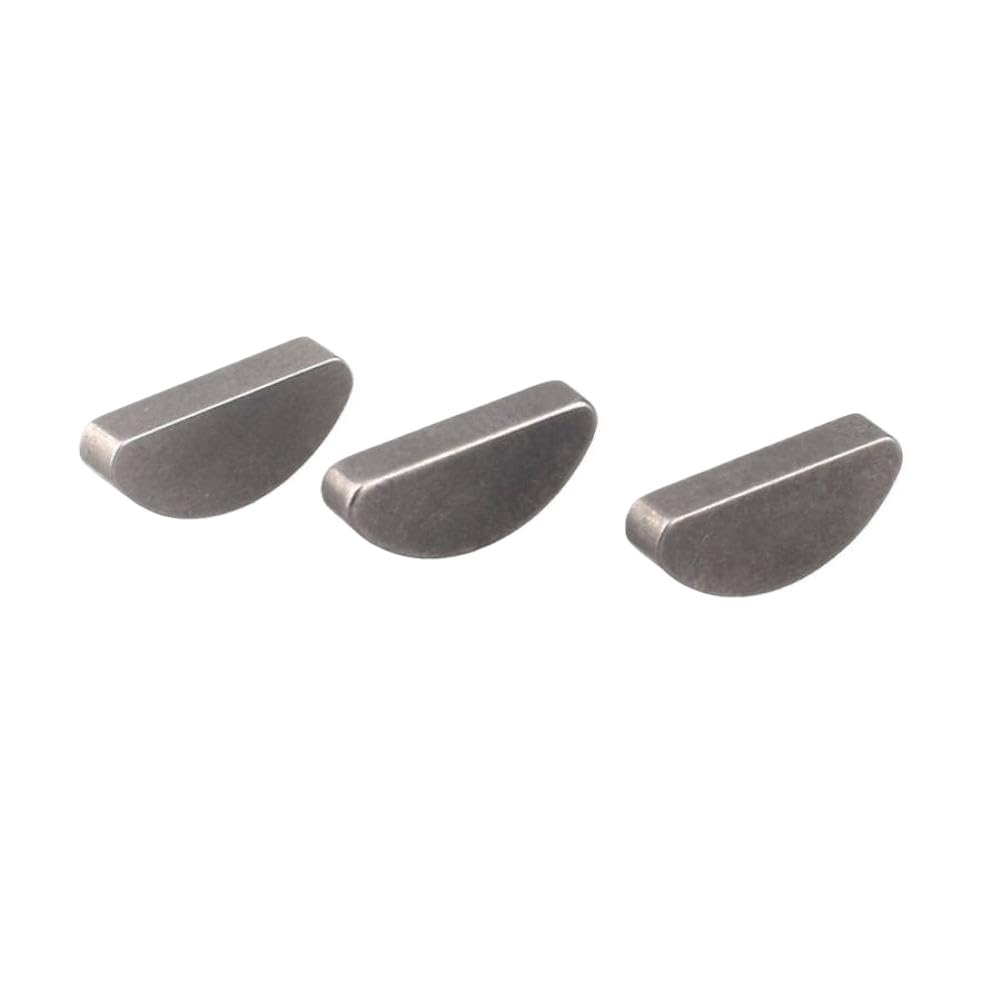 Paquete de 3 llaves Woodruff compatibles con motores fueraborda de 2 tiempos y 40 HP, modelos 90280-04M00 y 90280-04M00-00