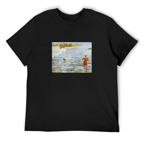 Doctor Li Genesis Foxtrot Vinyl Cd Cover O-Neck 100% Cotton Short Sleeve Unisex T-Shirt L Black