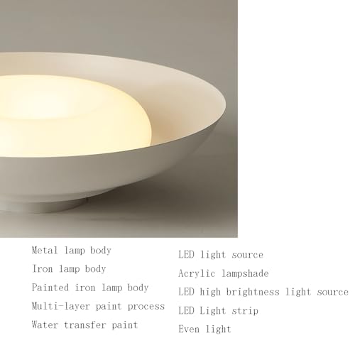Plafonnier moderne LED variable pour créer une ambiance salon chaleureuse