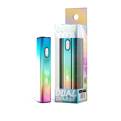 Airistech Airis Cube cbddq^oR{ 650mAh/900mAhobe[ 510XbhΉ 2[d|[g CBDbNX CBDLbh y^ xCv F|CU[ jR`ȂLbhȂ(650mahApeach bl