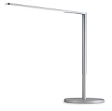 Koncept Lady 7 LED Desk Lamp with USB Charging Port in Silver, L7-SIL-DSK