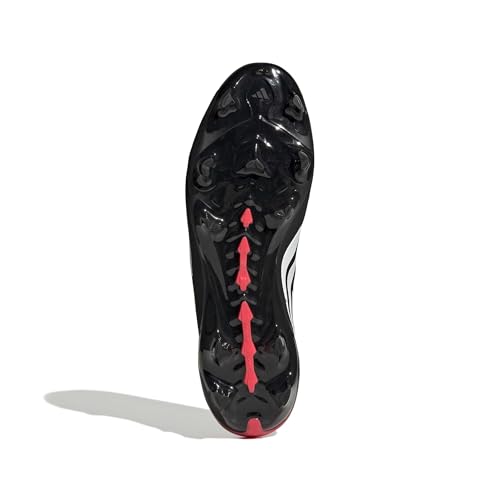 Image of adidas League Laceless Firm Ground Soccer Cleats - Red, White
