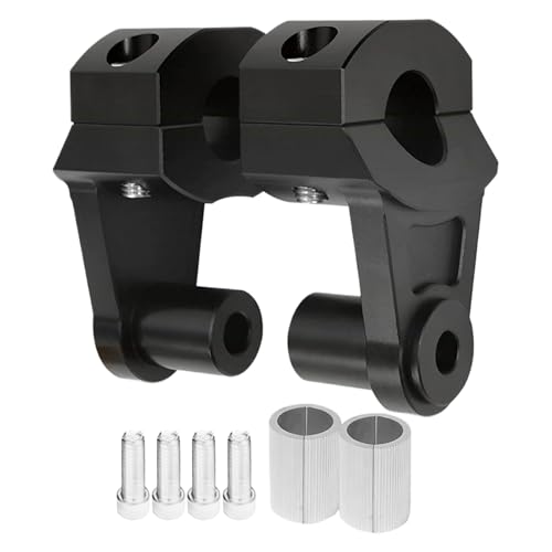 Lenkerhöher Für Gelände-Motorräder | Höhenverstellbare Klemme für Lenker zur Höhenanpassung,Ergonomische Vibrationsdämpfung Zubehör Für Motorrad Geländewagen Chopper Winterfahrten