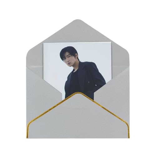 メッセージカード 目黒蓮 グリーティングカード 人気 シンプル 挨拶状 年賀状 感謝カード 金箔押し 封筒付き 多機能 レター用品 友達 家族 記念日 新年 お正月 お誕生日 贈り物 おしゃれ プレゼント