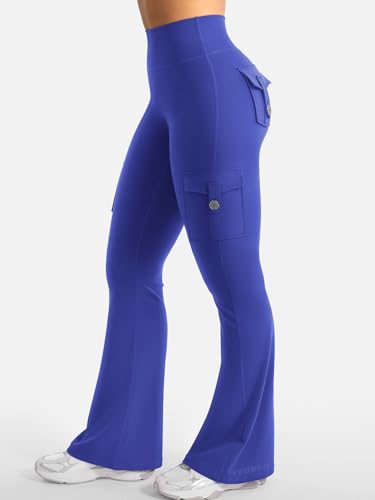 Image of YEOREO CoreFlex Women Workout Flare Leggings