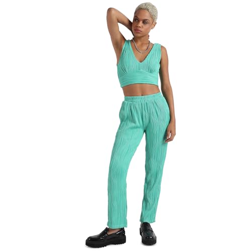 Image of Campus Sutra Women Polyester Pajama Set