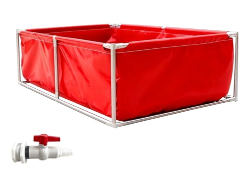 DUANLVLF LoX{r ܂肽ݒ^N PVC hfރA~t[ zbgvXSh ϋv ȒPg[ Gr{B qpv[ 뒙 k͔| ώOϊϕH(Red,1.2*1*0.8m)