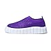 Freizeitschuhe Damen Slip On Gestrickt Weich Sohle mit Strass Casual Fashion Mesh Überschuhe Leichte Atmungsaktiv Bequem Joggingschuhe Running Schuhe Laufschuhe Fitnessschuhe