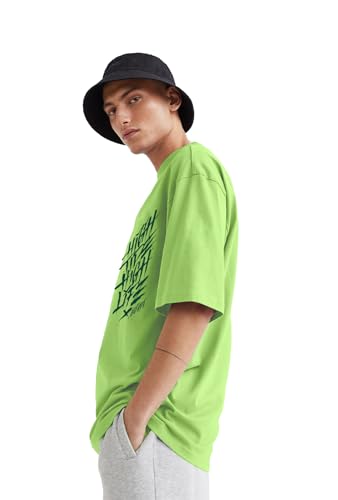Image of LEOTUDE Men's Cotton Regular Fit T-Shirt