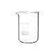 ULAB Scientific Glasbecher-Set 2 Größen 1000 ml 2000 ml 3.3 Borosilikatglas Griffin niedrige Form mit gedruckter Graduierung UBG1018