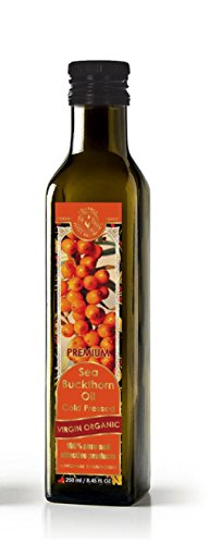 Sea Buckthorn Oil Cold Pressed Virgin Organic 8.45 fl oz/250 ml Sea Buckthorn Oil Cold Pressed Virgin Organic 8.45 fl oz/250 ml