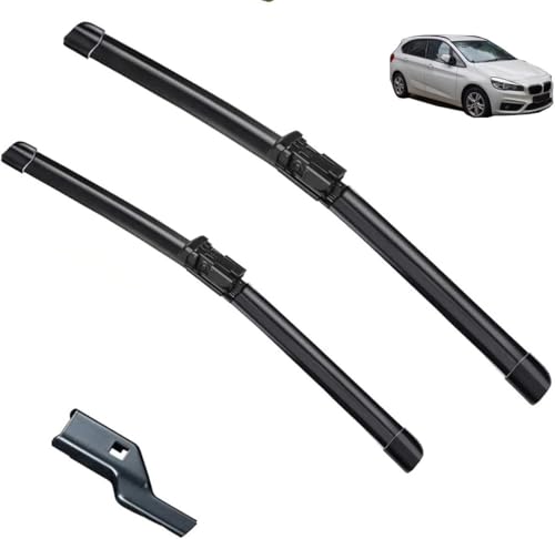 Limpiaparabrisas delanteros para BMW 2 Series F45 F46 2014-2020 26in+19in - Juego de escobillas de goma, ajuste perfecto y fácil instalación