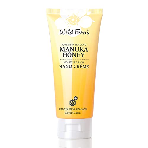 Wild Ferns Manuka Honey Moisture Rich Hand Crème, 99% Natural, 100 milliliters