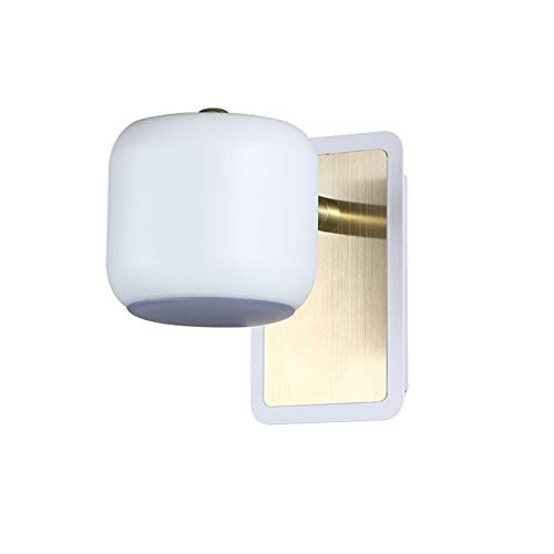 Mainen Appliques murales LED intérieur éclairage mural moderne Applique murale acrylique Moderne Applique murale Lampe de hall d'entrée Lampe de nuit Chambre d'escalier (Blanc 13 * 11cm) Cover