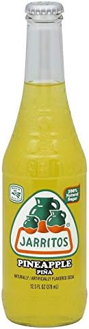 Jarritos Pineapple Soda, 12.5 oz. (Pack of 6)