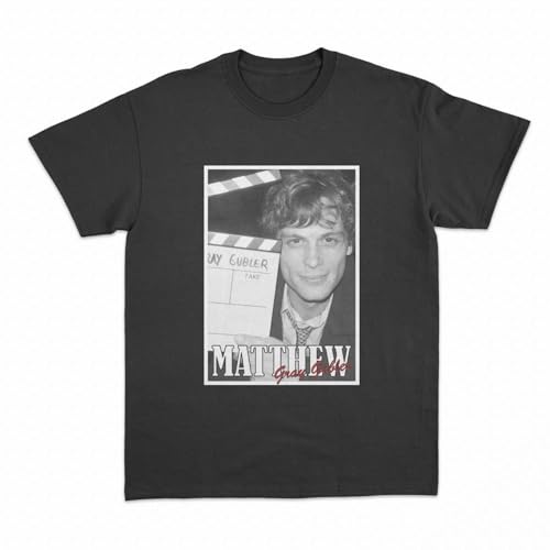 HEIOHL Matthew Gray Gubler Shirt Unisex Style T-Shirt Tee Tshirt BlackMedium