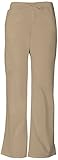Dickies Women's Signature Mid Rise Drawstring Scrubs Cargo Pant, Dark Khaki, Medium