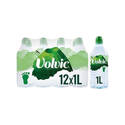 Volvic Still Natural Mineral Water, 12 x 1 Litre Cover