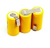 XCell Akku Sub-C NiMH 3,6 V / 2000mAh 3er Reihe für Werkzeug Gartengeräte Haushaltsgeräte Hobby Spielzeug Beleuchtung Modellbau