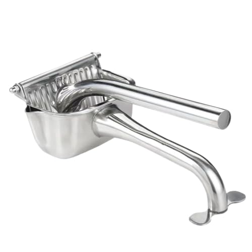 OKUMEYR 1pc Stainless Steel Manual Fruit Squeezer Handheld Juicer for Citrus Ergonomic Design for Easy Juice Extraction for Lemons and Oranges for Home Use