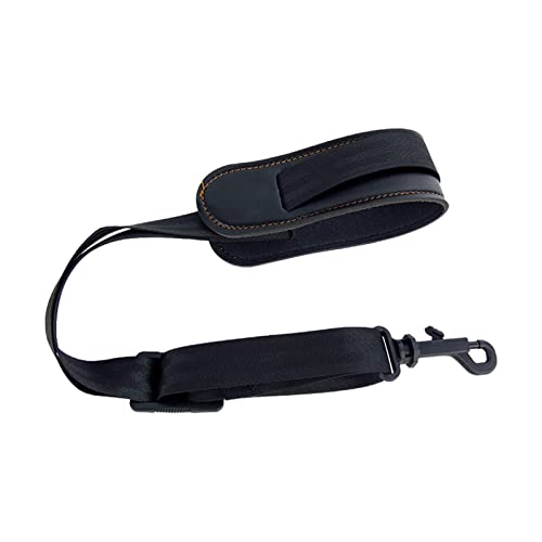 サックスストラップ 調節可能なネックバンド 楽器用 アルトサックス用 PPフック 長さ: 58cm