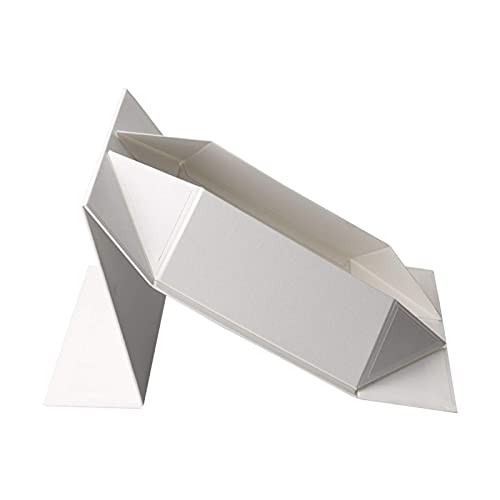 Rsgift 7.8X7X3.1 Inches,White Gift Box With Lid,Collapsible Groomsmen Proposal Box With Magnetic,Gift Boxes For Presents,Wedding,Christmas,Birthday #TOP6