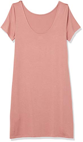 Image of Amazon Essentials Women's Jersey Regular-Fit Ballet-Back t-Shirt Dress (Previously Daily Ritual)