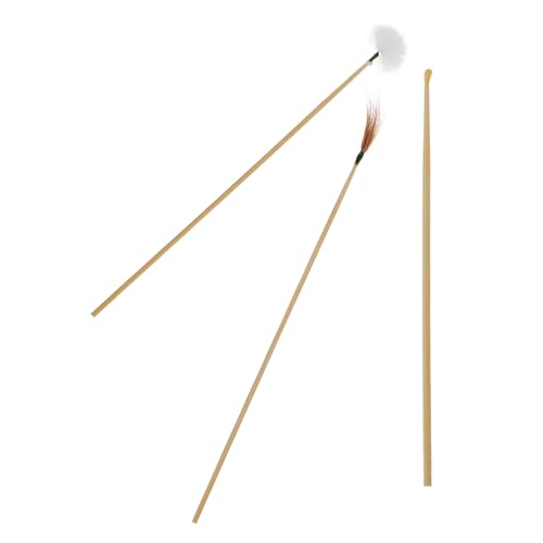 PENIKOKO 3個 使い捨て竹製耳かき 軽量竹柄 グースフェザー採用 耳垢除去に 転螺旋形状で乾燥 油性耳垢対応 家用耳掃除ツール