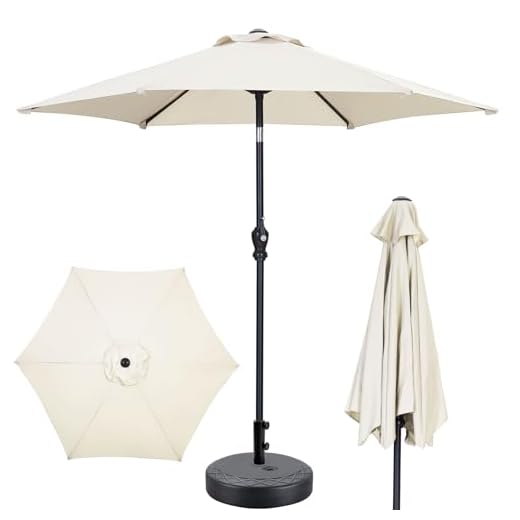 Best garden umbrella with base GDY 7.5ft Outdoor Patio Umbrella