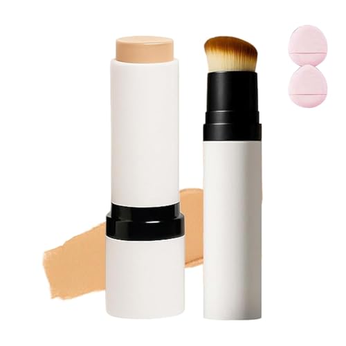 Base De Maquillaje Coreana Que Cambia De Color,Corrector Y Base De Maquillaje En Barra De Doble Punta,Resistente Al Agua Y Al Sudor,Larga Y Hidratante,Unifica El Tono De Piel (C50-B, SIZE)