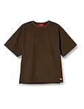 [インディアン] Tシャツ ストレッチ ルーズフィット S/S TEE ロゴ刺繍 オリーブ