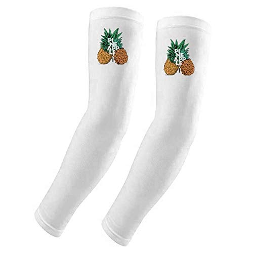 Mangas para brazos para evitar quemaduras solares manguitos tropicales PineFruit