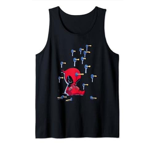 Deadpool Cartoon Knockout Tank Top