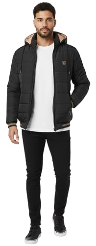 Image of Export Quality Reversible Puffer Jacket in GLD Material best for Winterwear /Hiking /Biking /Camping /Mountaineering /Fashion & Casual Wear(Control Temperature up to 3 Degree Celsius)(3C)