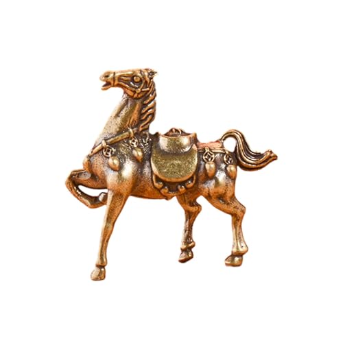 Merishopp Horse Sculpture Vintage Animal Sculpture Horse Ornament for Office Cafe Home|Antiques | Asian Antiques |1 Animal Statue Deal