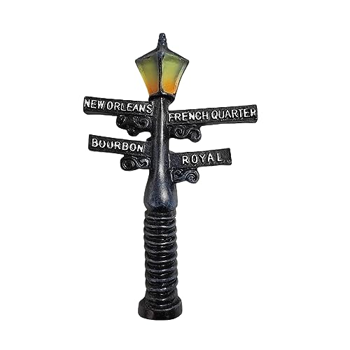 Imán Decorativo French Quarter New Orleans 3D miniatura 1