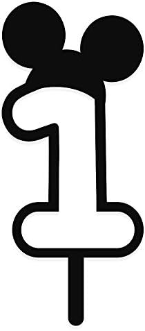 Number one mickey mouse cake topper-first birthday