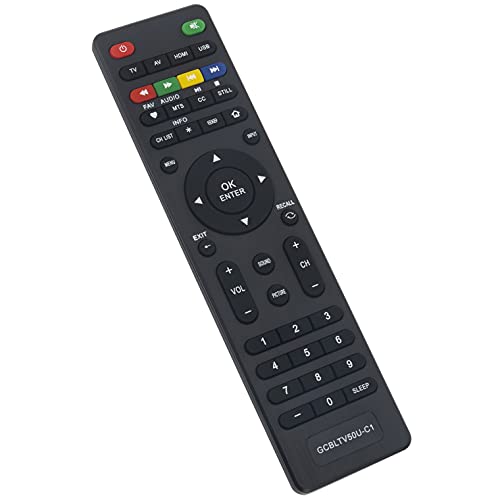 GCBLTV50U-C1 Replacement Remote Control Supports for Changhong TV LED32YC1600UA LED50YC2000UA LED40YD1100UA LED42YC2000UA LED40YC1700UA