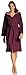 Produktbild Vossen Damen Palermo Bademantel, Rot (Burgundy 016), 40 (Herstellergröße: 40/42 M)